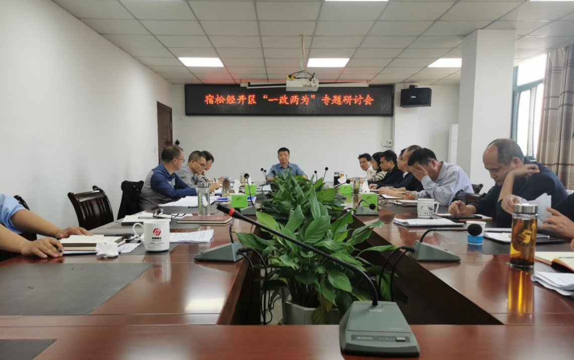 经开区召开“一改两为”专题研讨会