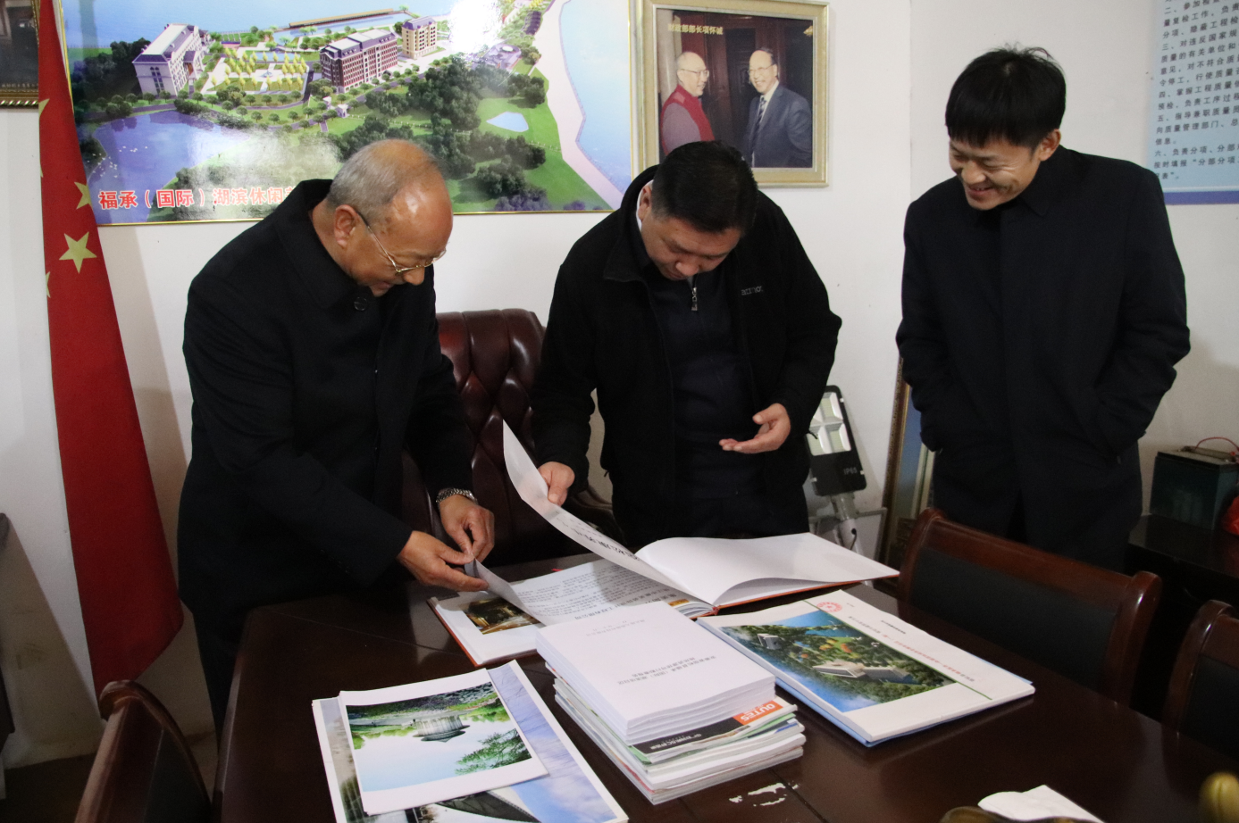 许晓峰深入高岭河塌凉亭等乡镇调研