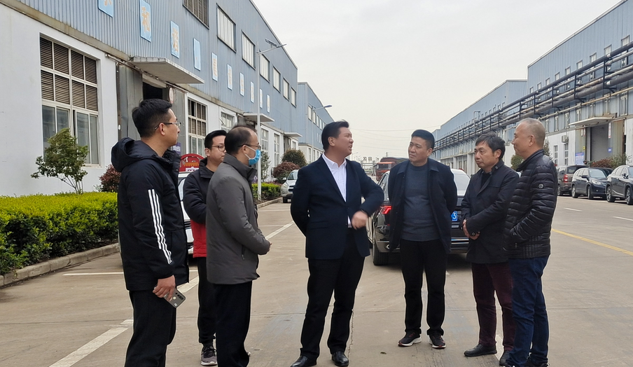 许晓峰到临江产业园督查突出生态环境问题整改工作