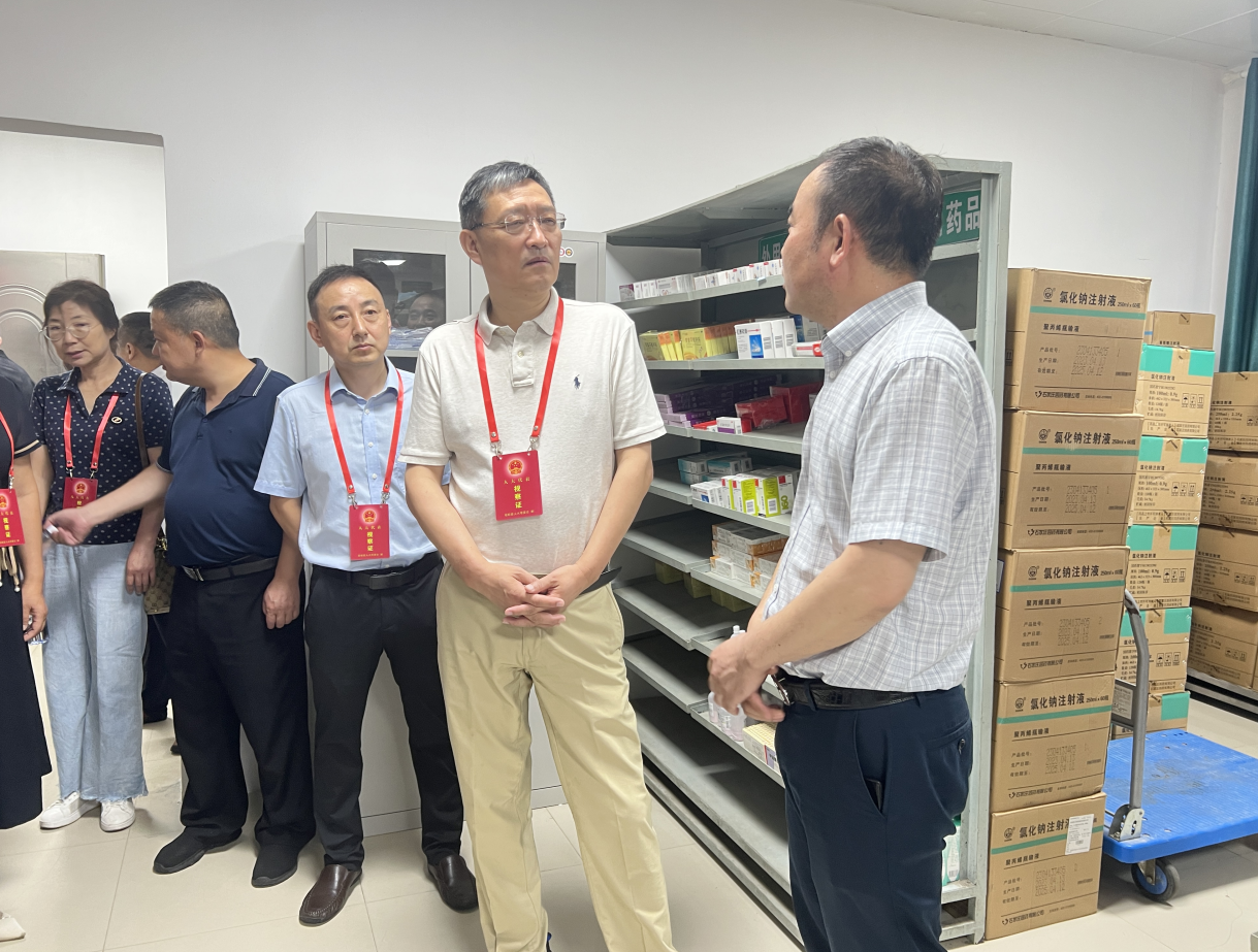 市人大代表调研基层医疗机构“中心药房”建设运行情况 宿松新闻网