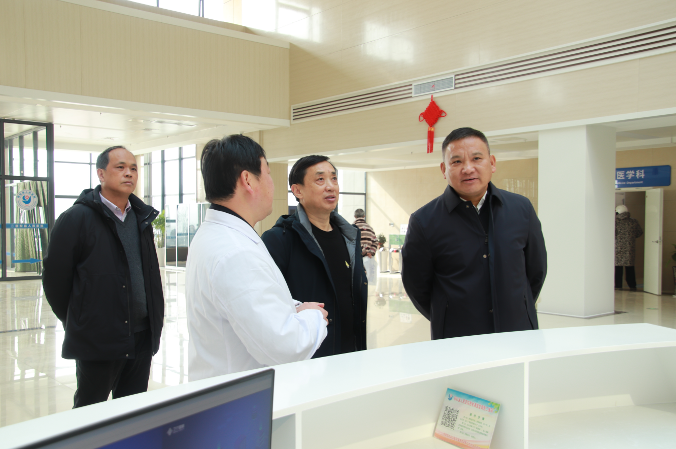 曹晓革到县人民医院新院区、县中医院新院区调研 宿松新闻网