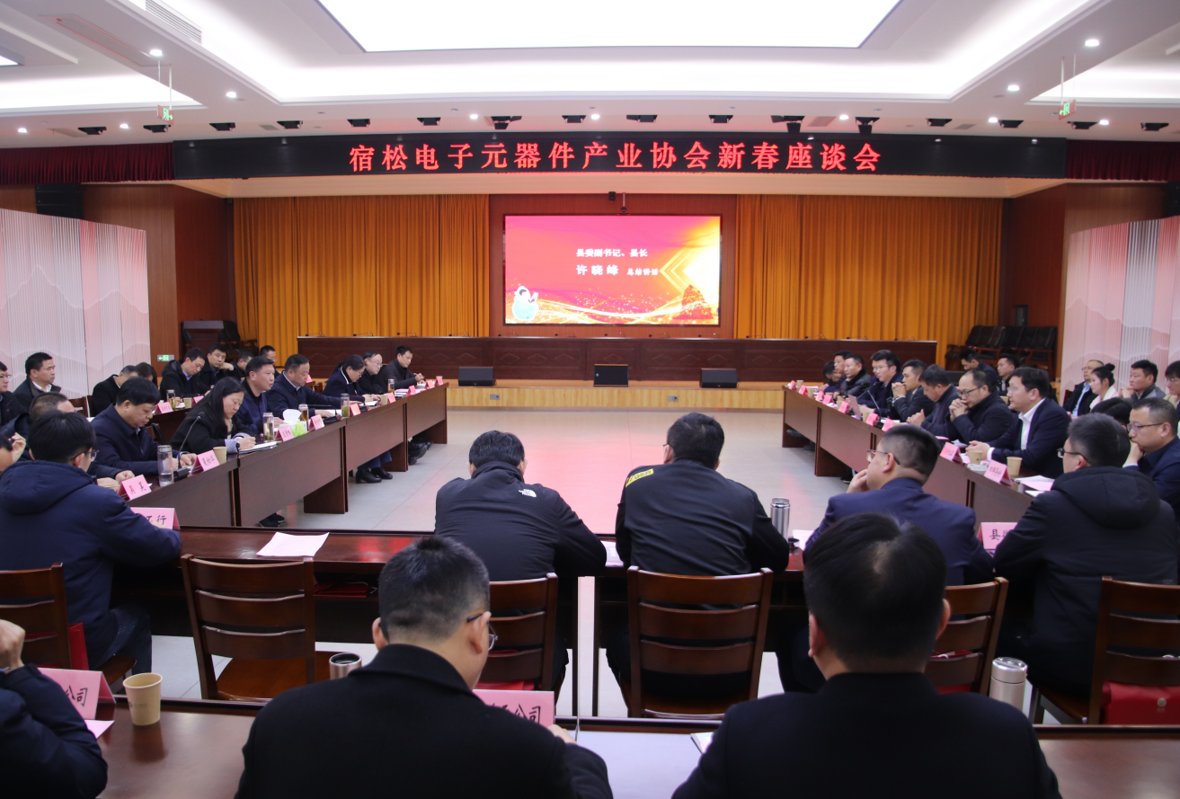 宿松电子元器件产业协会新春座谈会召开 宿松新闻网