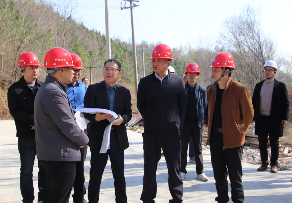 曹晓革调研督导重点项目建设情况 宿松新闻网