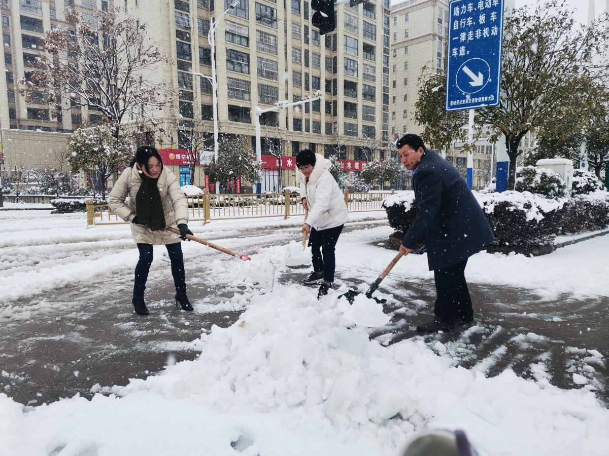 县委办睁开“党员先锋·被迫创城”扫雪除了冰被迫效率行动 宿松往事网