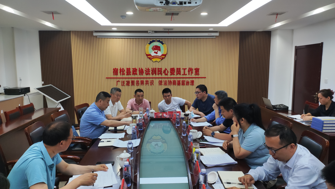 县政协调研智慧安防小区建设纳入老旧小区改造工作 宿松新闻网