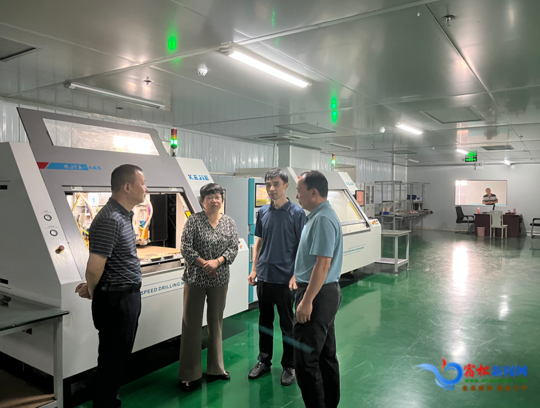 县总工会到经开区企业福大科创走访调研