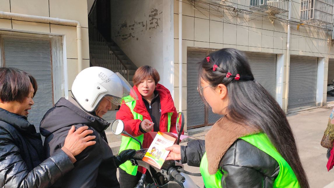 团宿松县委到居民小区开展消防安全宣传 宿松新闻网